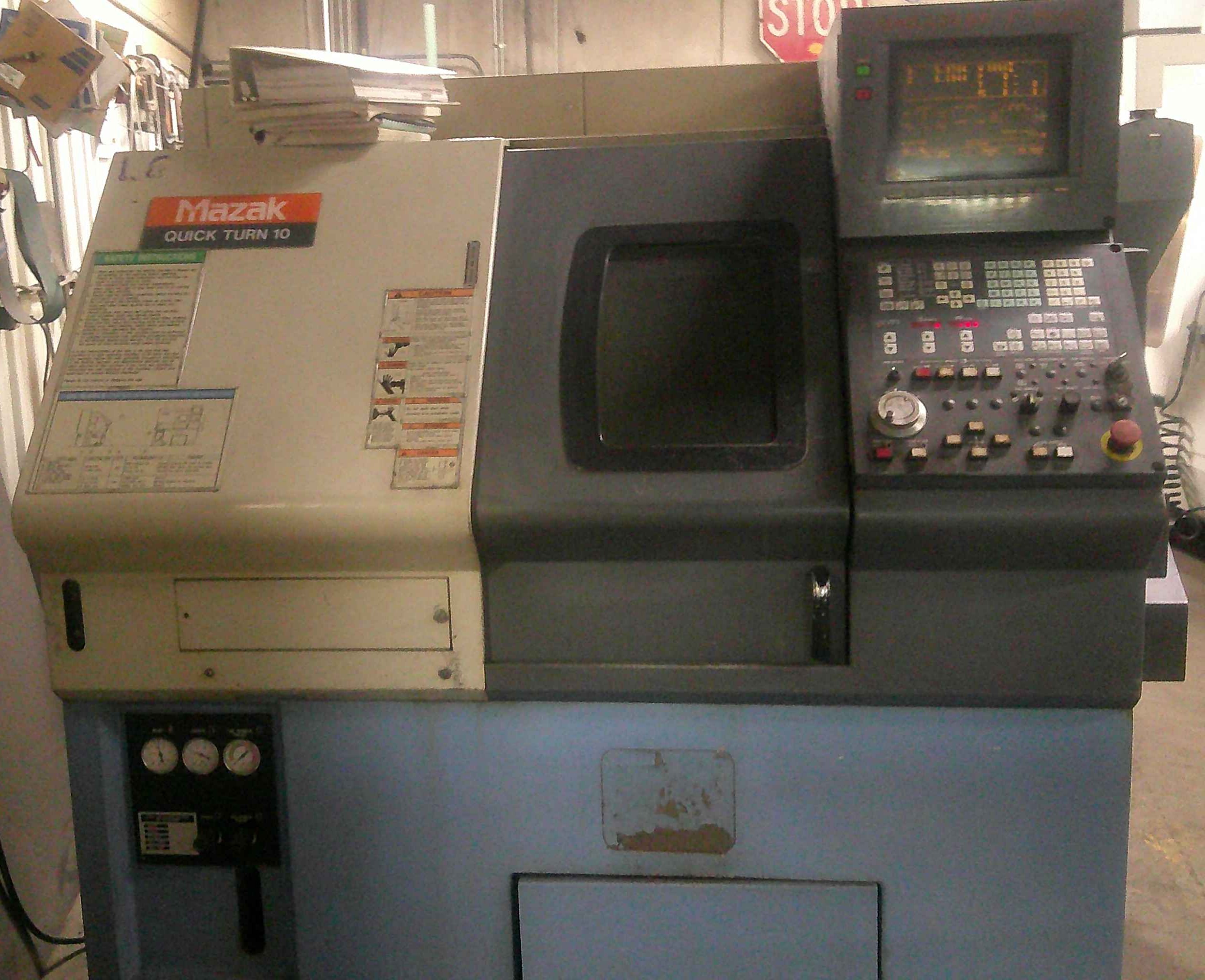 Mazak Quick Turn 10 CNC lathe 2