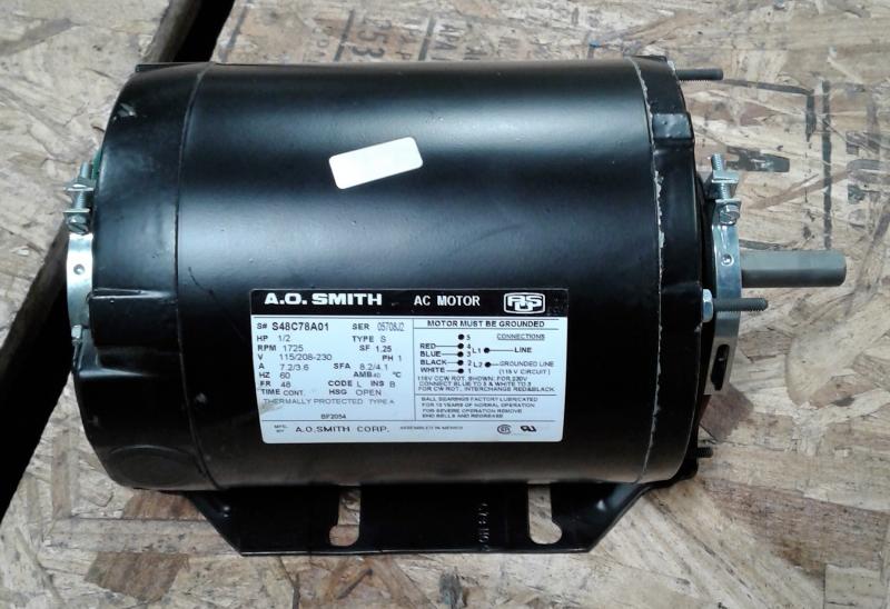 A.O. Smith S48C78A01 AC Motor | Garden City Plastics
