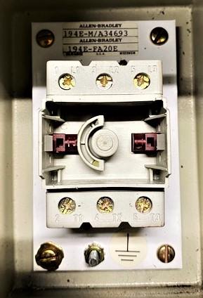 Allen Bradley 194E-FA20E Type 4 Enclosed Load Switch | Garden City Plastics