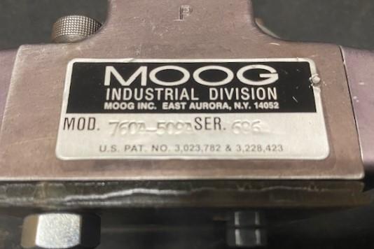 Moog 760A-509A Servo Valve | Garden City Plastics