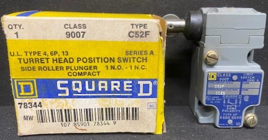 Square D 9007 C52F Series A Limit Switch | Garden City Plastics