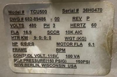 AEC TCU500 Water Temperature Thermolator