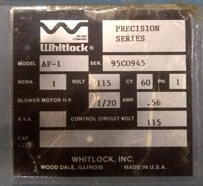 AEC Whitlock AF-1 Precision Series Additive Feeder Control 