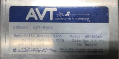 Advantage Electronics 230600 Cooling Valve