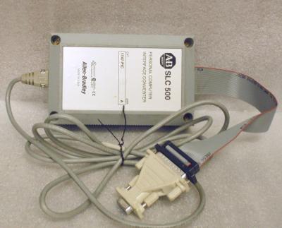 Allen Bradley 1747-PIC Personal Computer Interface Converter with Cables