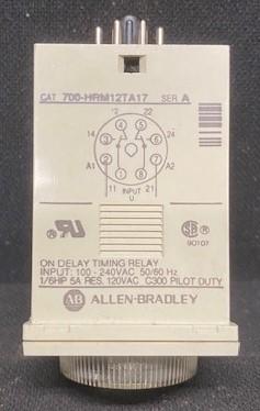 Allen Bradley 700-HRM12TA17 Series A Delay Timing Relay