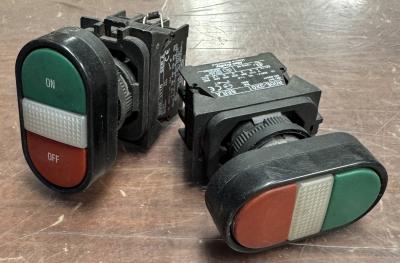 Allen Bradley 800E-3X10 series A contact block with buttons