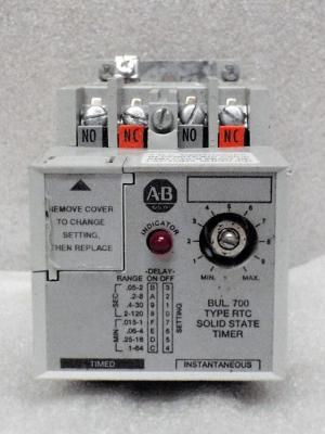 Allen Bradley Solid State Timer 700-RTC11110U1-A