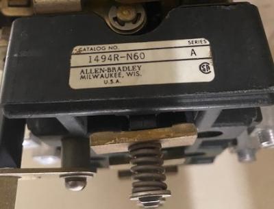 Allen-Bradley 1494R-N60 Series A Disconnect Switch in McKinstry Enclosure