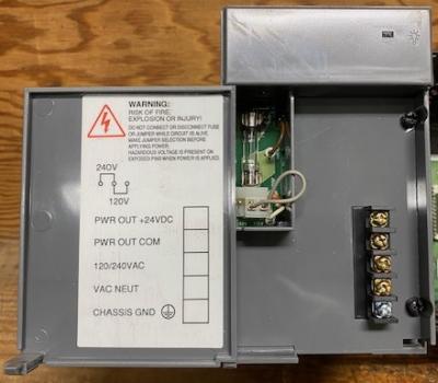 Allen-Bradley 1746-P2 Series C Power Supply with 1746-A7 Series B 7-Slot PLC Rack