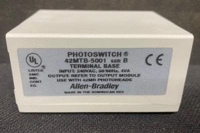 Allen-Bradley 42MTB-5001 Series B Photoswitch Terminal Base