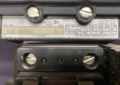 Allen-Bradley 500-AOD92 AC Contactor