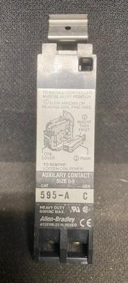 Allen-Bradley 595-A Series C Auxiliary Contact