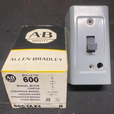 Allen-Bradley 600-TAX4 Series B Toggle Starting Switch