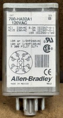 Allen-Bradley 700-HA32A1 Series B 120VAC 8-Pin Relay