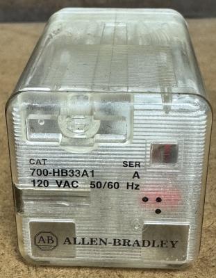 Allen-Bradley 700-HB33A1 Series A 120VAC relay 2