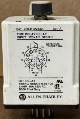 Allen-Bradley 700-HT22AA1 Ser A Time Delay Relay 3