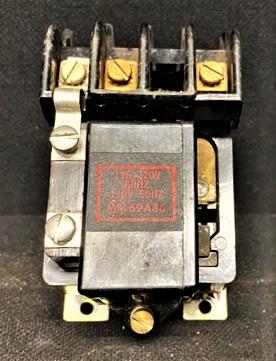Allen-Bradley 702-TOD92 Size 00 Magnetic Contactor