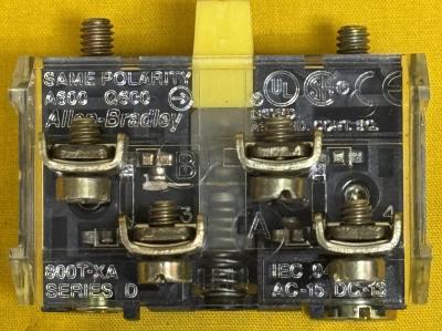 Allen-Bradley 800T-XA Series D Contact block (2)