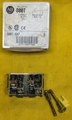 Allen-Bradley 800T-XA7 Series D Contact block