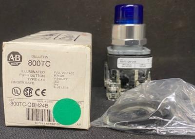 Allen-Bradley 800TC-QBH24B Blue Illuminated Push Button