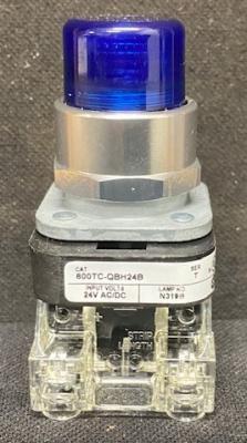 Allen-Bradley 800TC-QBH24B Blue Illuminated Push Button