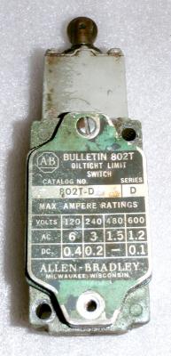Allen-Bradley 802T-D Oiltight Limit Switch