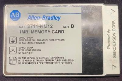 Allen-Bradley/Seiko-Epson 2711-NM12 Series B Memory Card