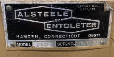 Alsteele-Entoleter 1422 Granulator