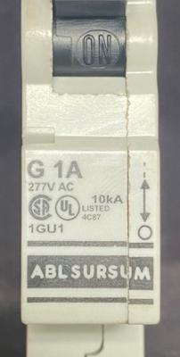 Altech 1GU1 1-Amp Circuit Breaker