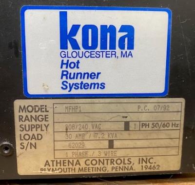 Athena Controls IMP30 Hot Runner Controller in Kona MFHP1