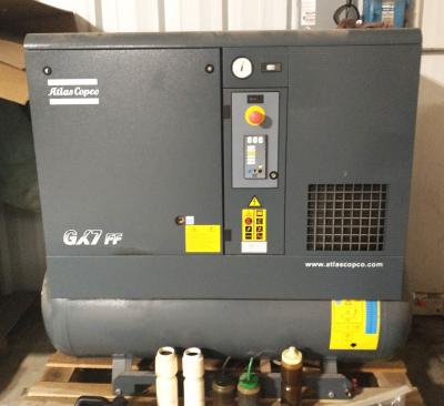Atlas Copco 10 HP Rotary Screw Air Compressor
