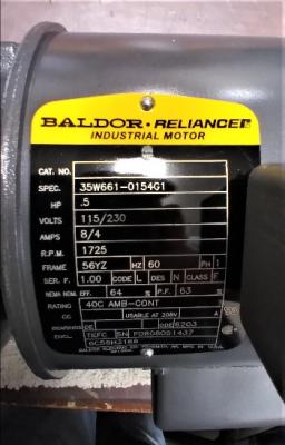 Baldor Reliance Industrial Motor
