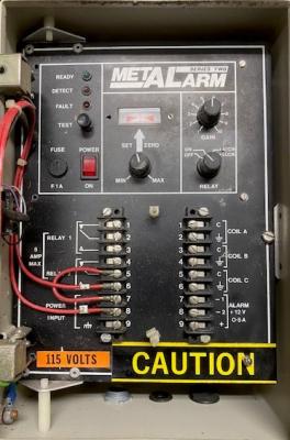 Ball & Jewell Enclosed Metal Detector Alarm with Metalarm Series Two Control Board