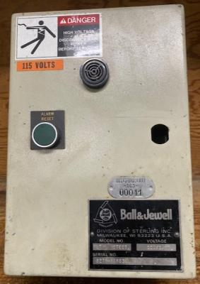 Ball & Jewell Metal Detector Control Box