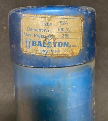 Balston 92A Pneumatic Filter with Balston 20-302 Float Drain