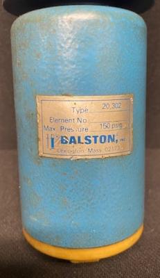 Balston 92A Pneumatic Filter with Balston 20-302 Float Drain