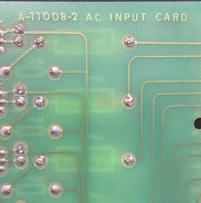 Barber-Colman A-11008-2 AC Input Board