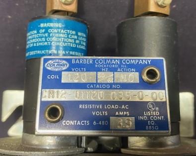 Barber-Colman CM12-01120-035-0-00 Mercury Relay