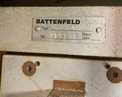 Battenfeld Fischer 80064803 2x150mm PVC Blow Mold Head