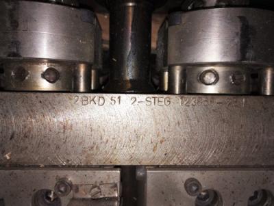 Bekum 2BKD51 2-STEG 2x140 PVC Blow Mold Machine Head
