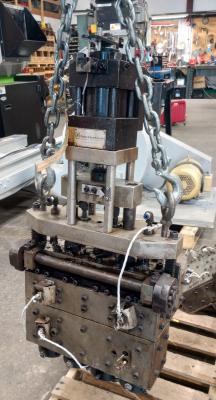 Bekum 4BKSV40 4x85mm PE EBM Processing Head front