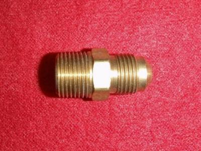 Brass Flare Male Connector 