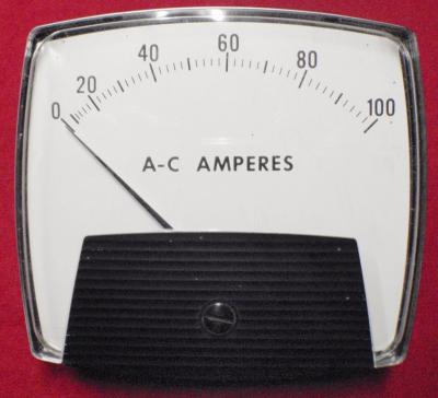 Brownell Electro, Inc 546331 A-C Amperes Meter