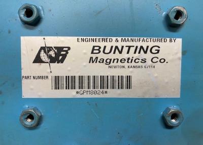 Bunting GPM8024 Grinder Plate Magnet