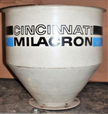 Cincinnati Milacron 16 Inch Diameter Receiver Hopper