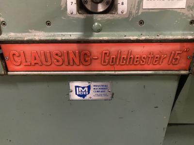 Clausing-Colchester 15" Lathe