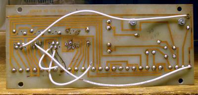 Conair 108-518-4 4-unit (Relay) Sensor Circuit board back