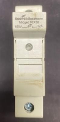 Cooper Bussmann CHM1DU 1-Pole Midget 10X38  Fuse Holder