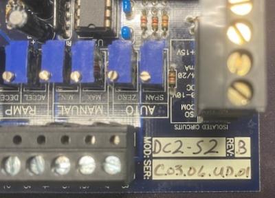 Coyote Electronics DC2-S2 Speed Controller Board